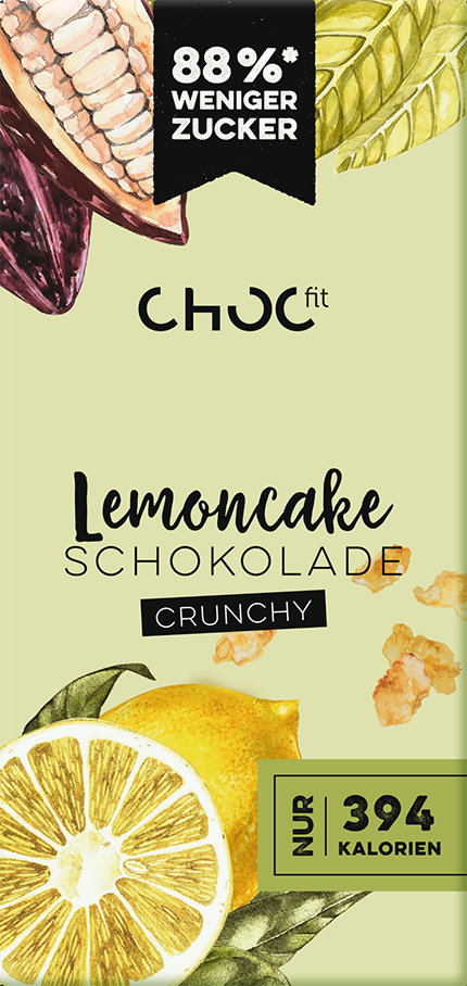 Lemoncake Schokolade Crunchy